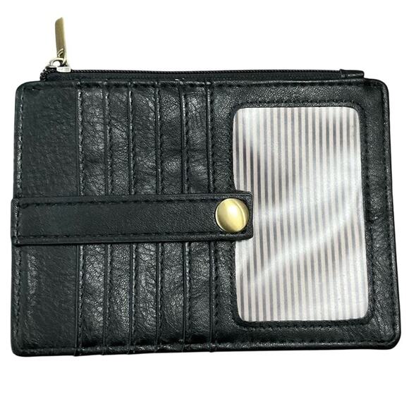 Joy Susan New Penny Mini Travel Black Wallet - Picture 2 of 4